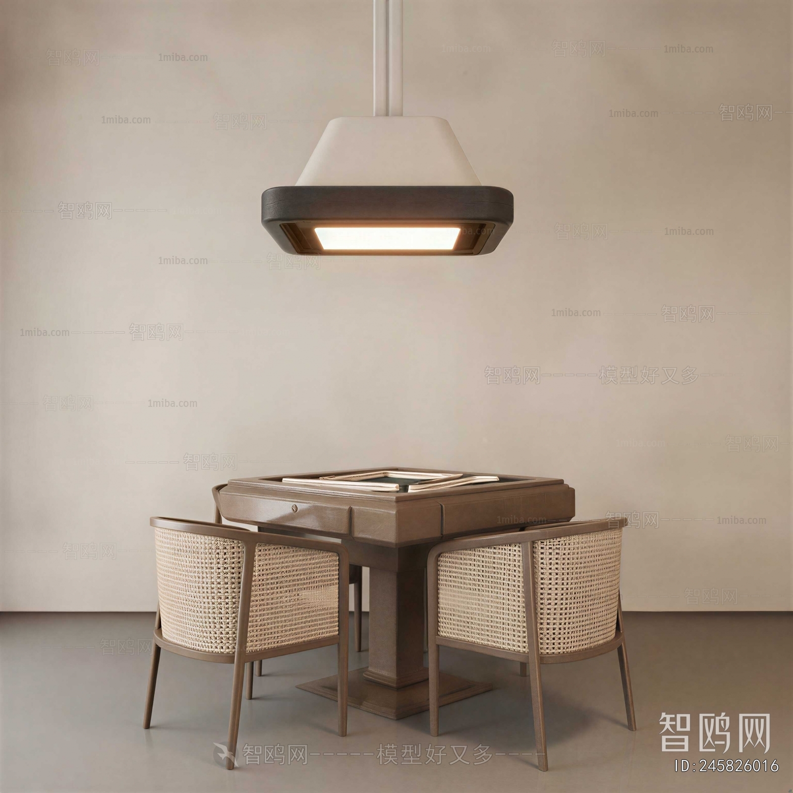 Modern Mahjong Tables And Chairs