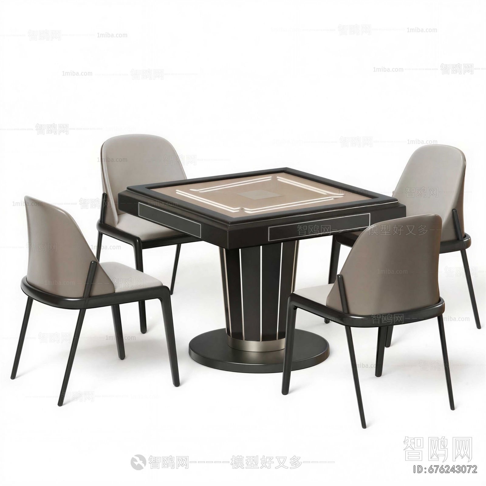 Modern Mahjong Tables And Chairs
