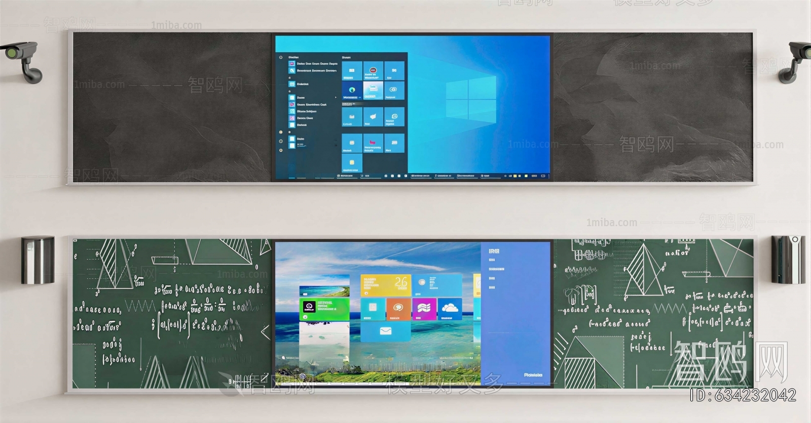 Modern Blackboard/whiteboard
