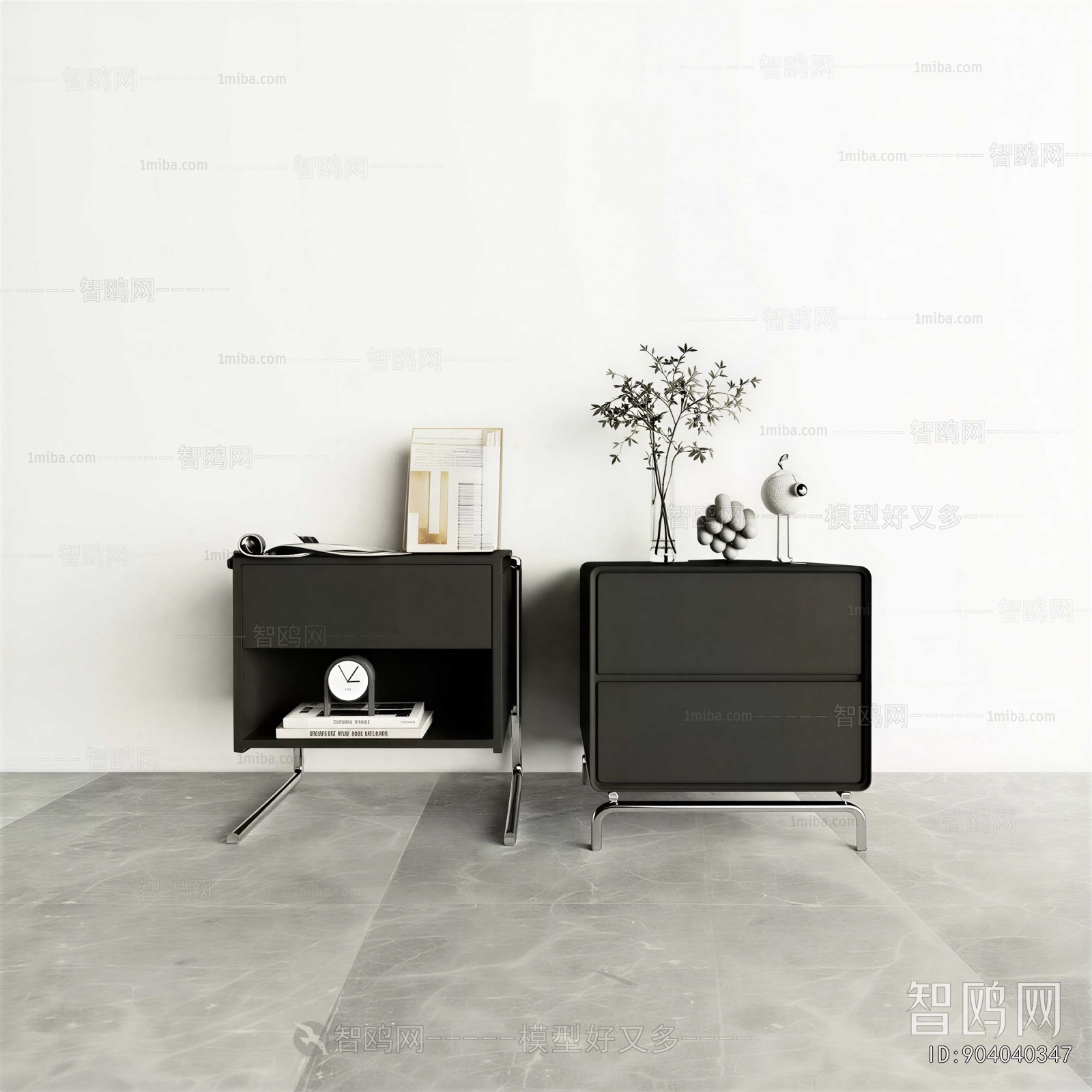 Modern Bedside Cupboard