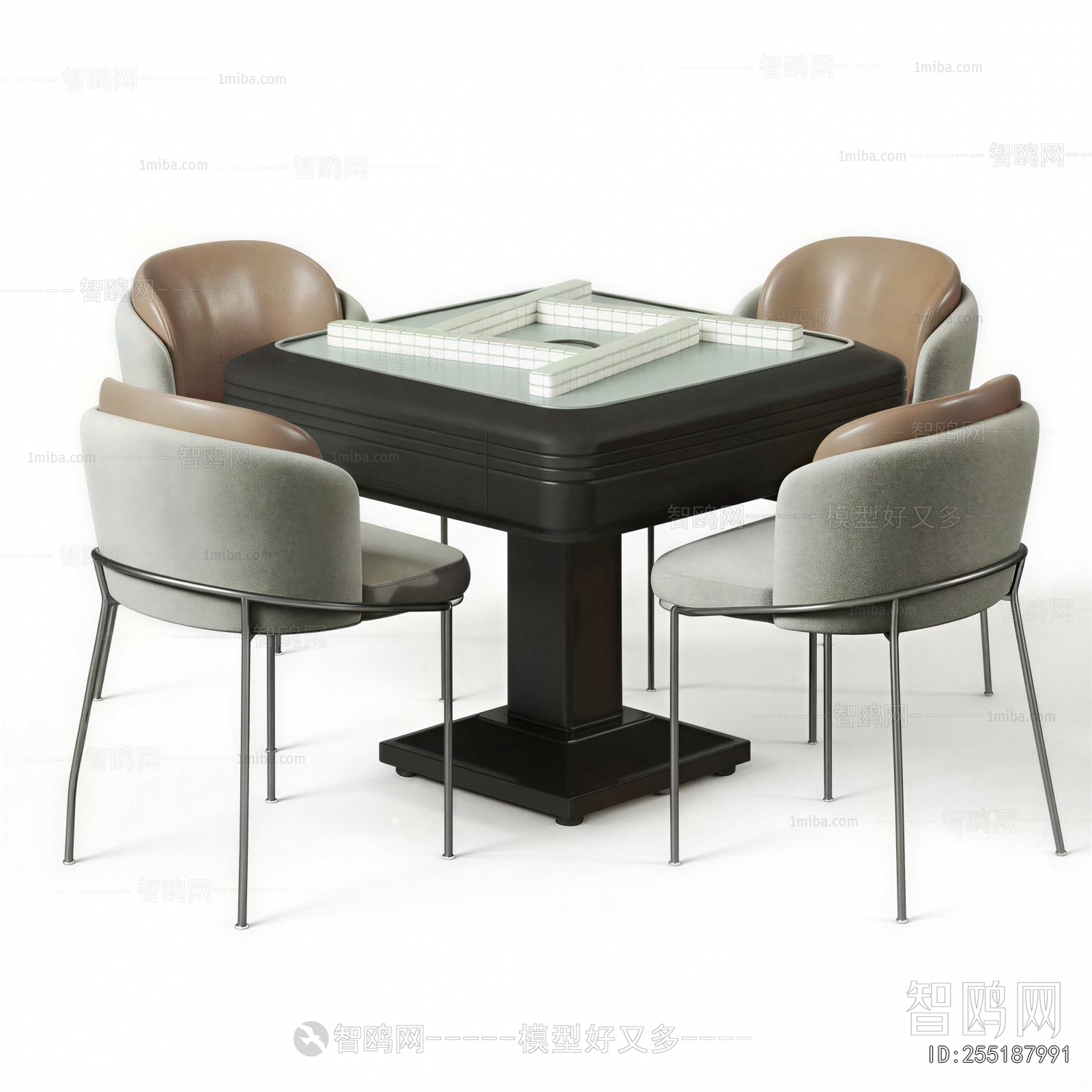 Modern Mahjong Tables And Chairs