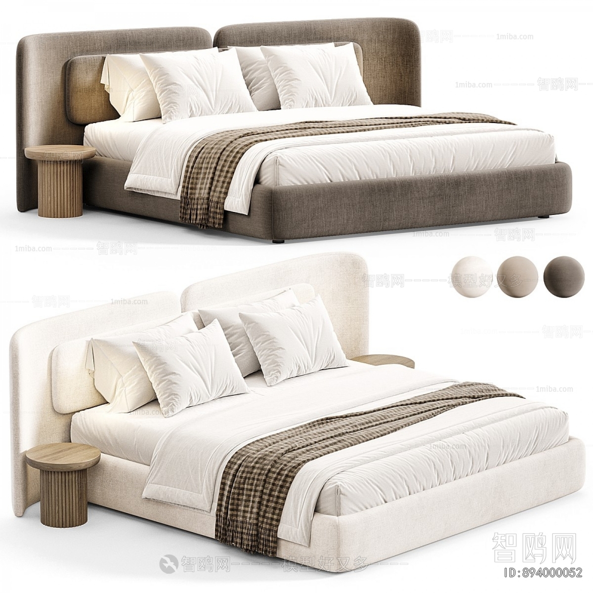 Modern Double Bed