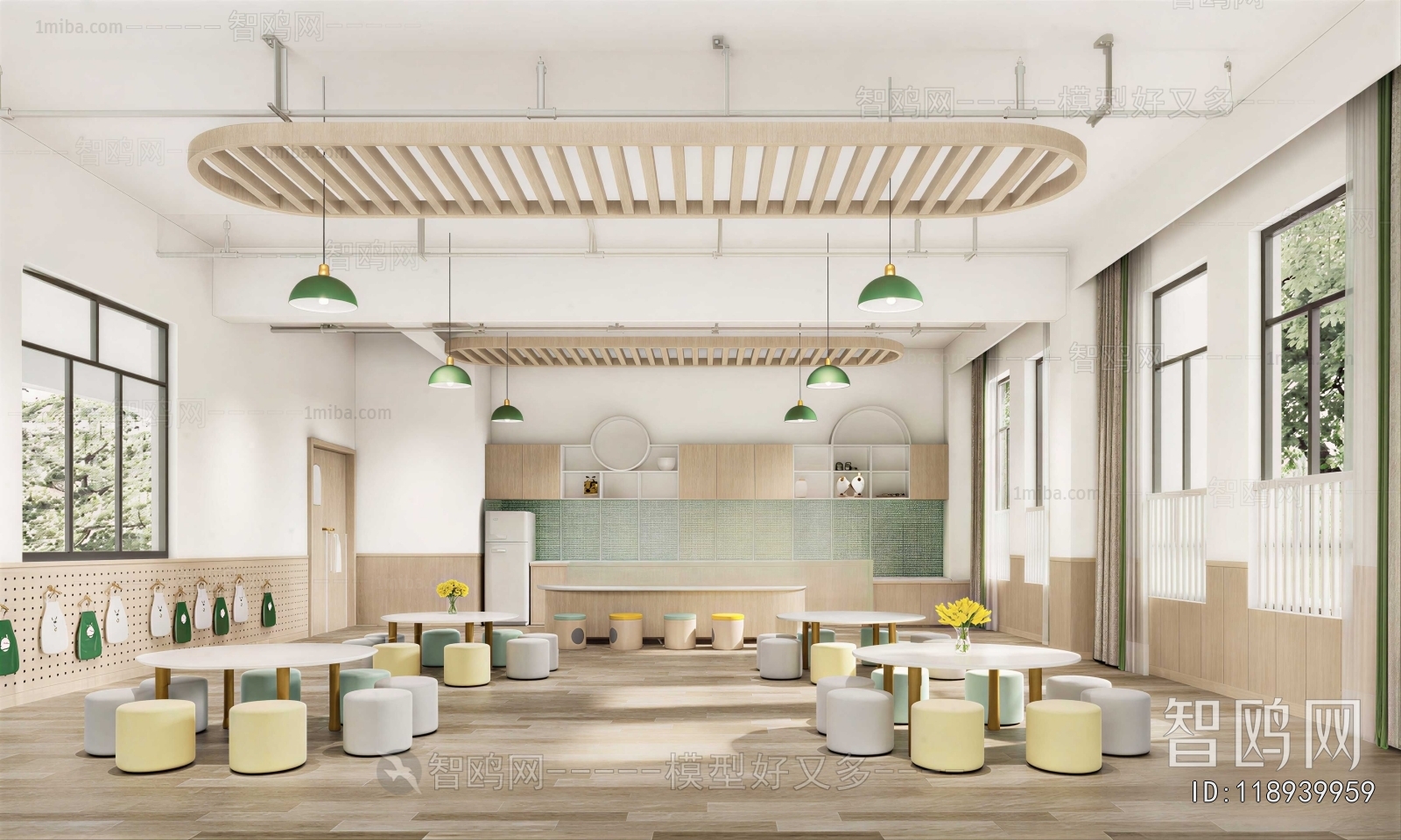 Modern Kindergarten Classrooms