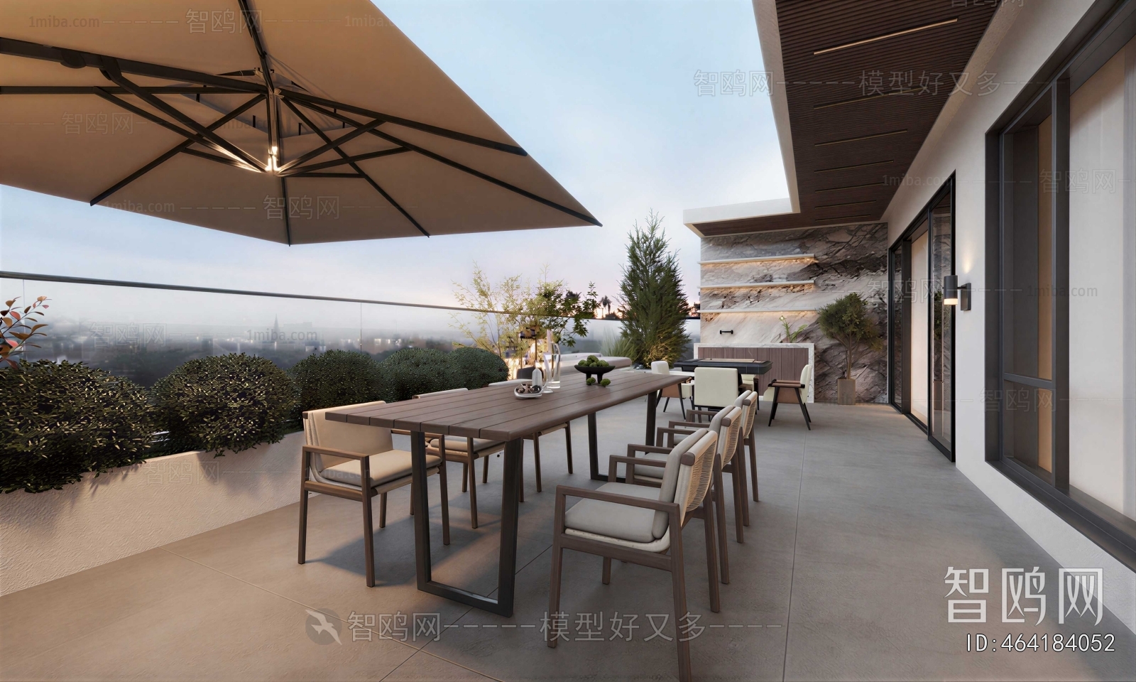 Modern Leisure Balcony