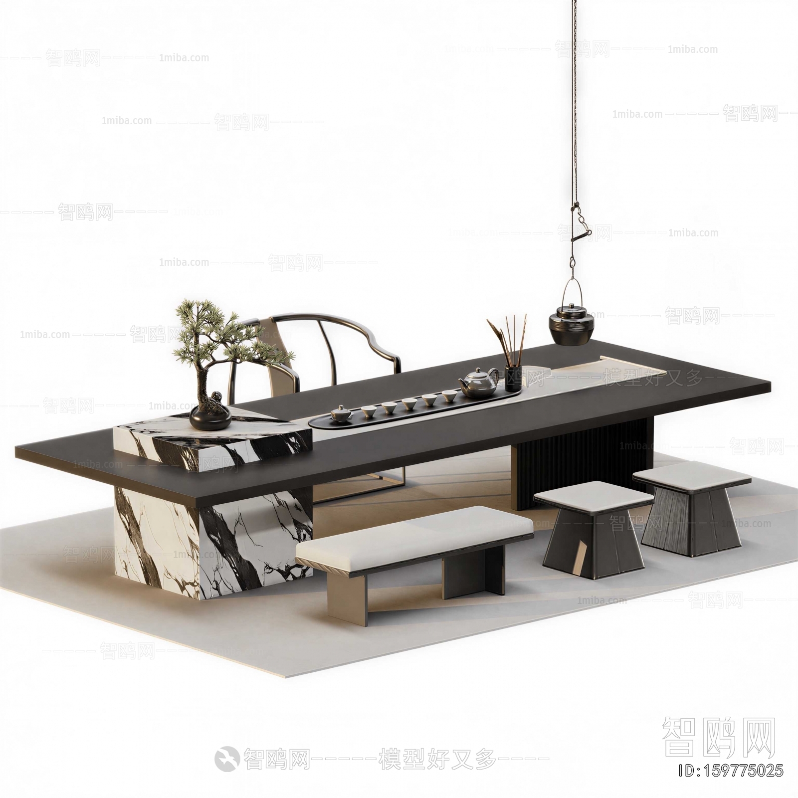 New Chinese Style Tea Tables And Chairs