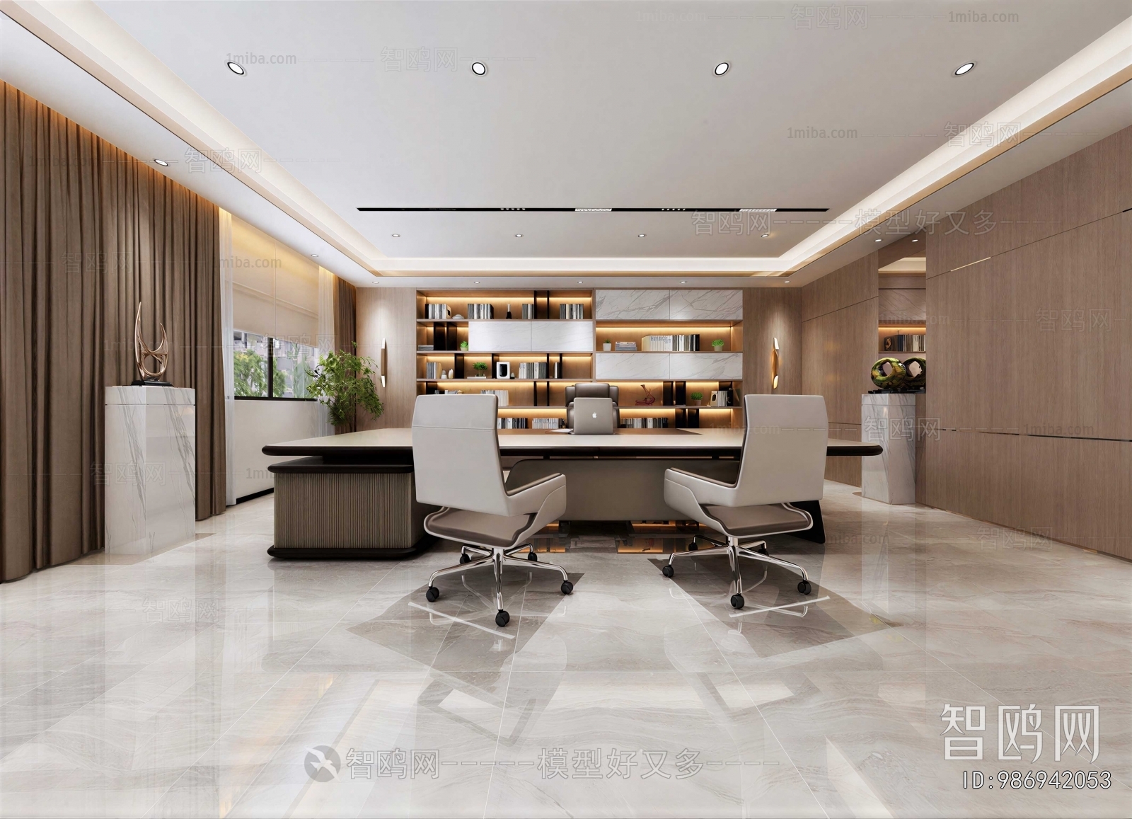 Modern Manager's Office