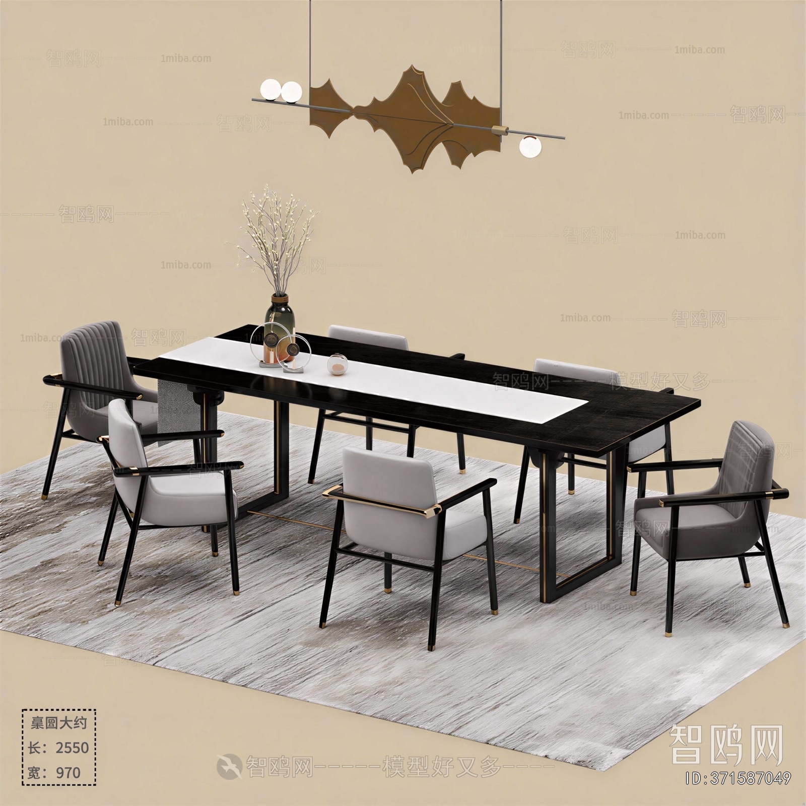 New Chinese Style Dining Table And Chairs