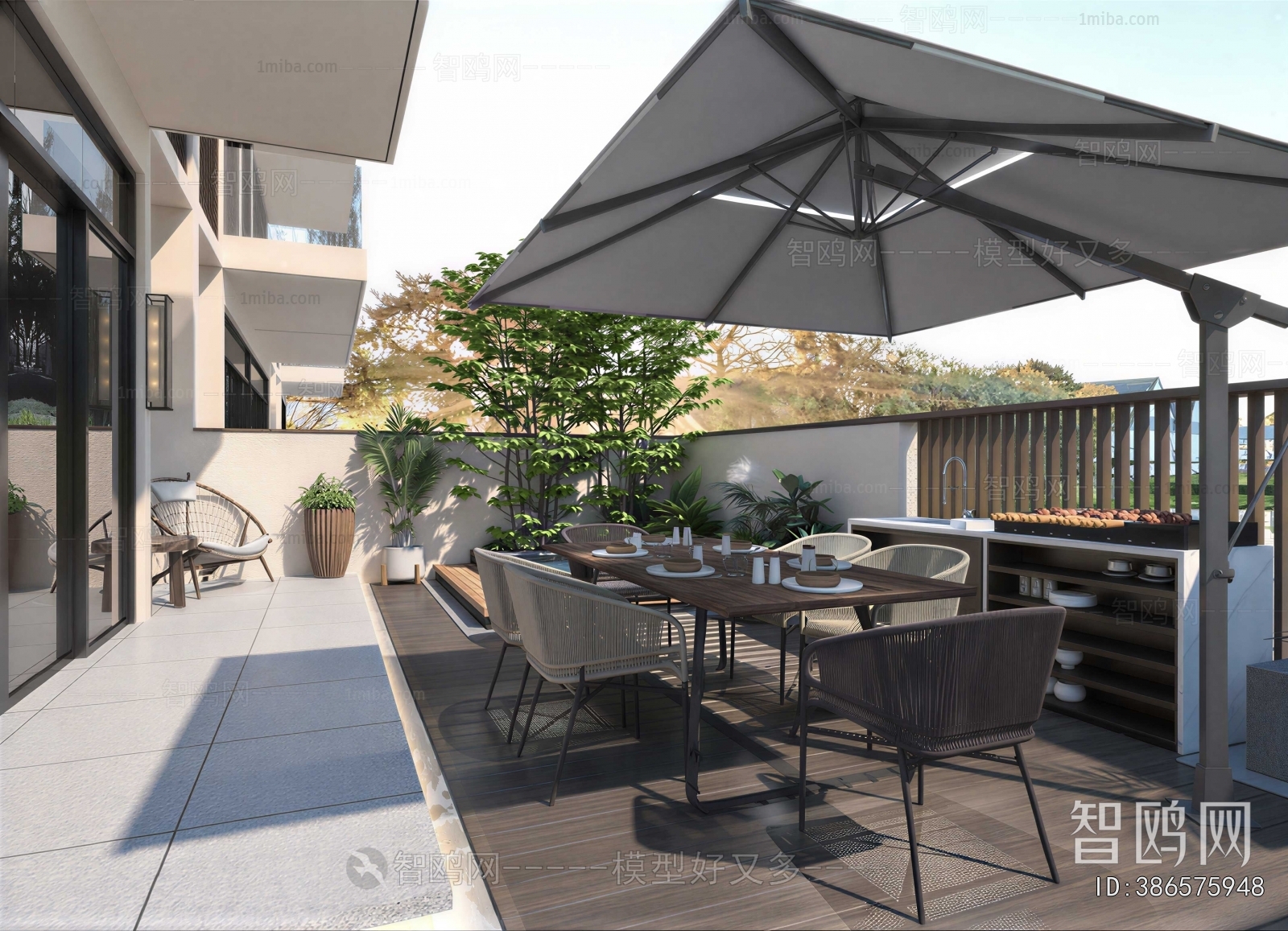 Modern Terrace