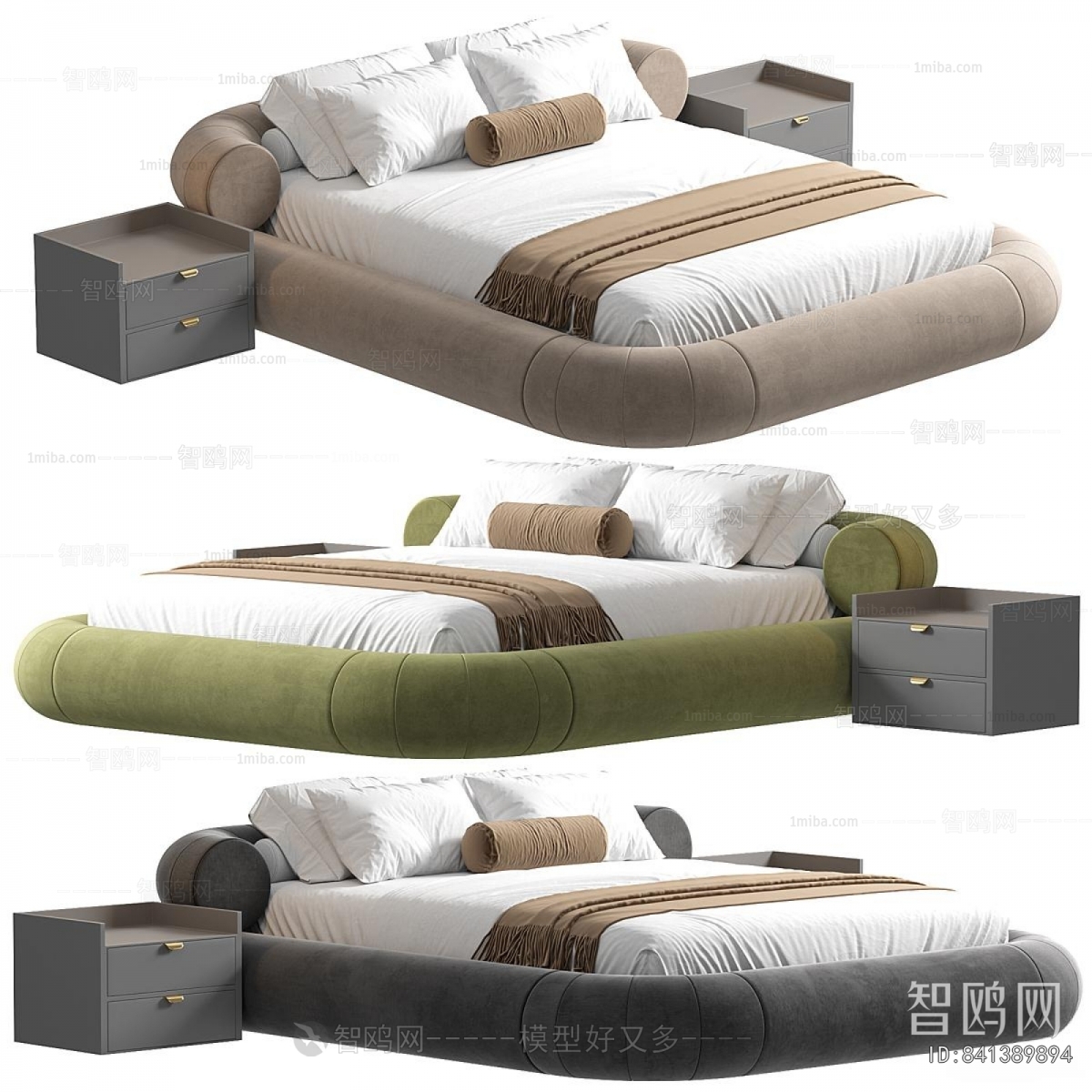 Modern Double Bed
