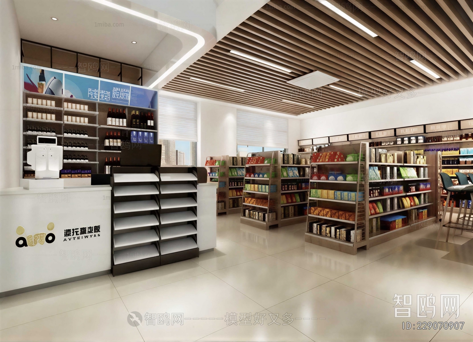 Modern Convenience Store
