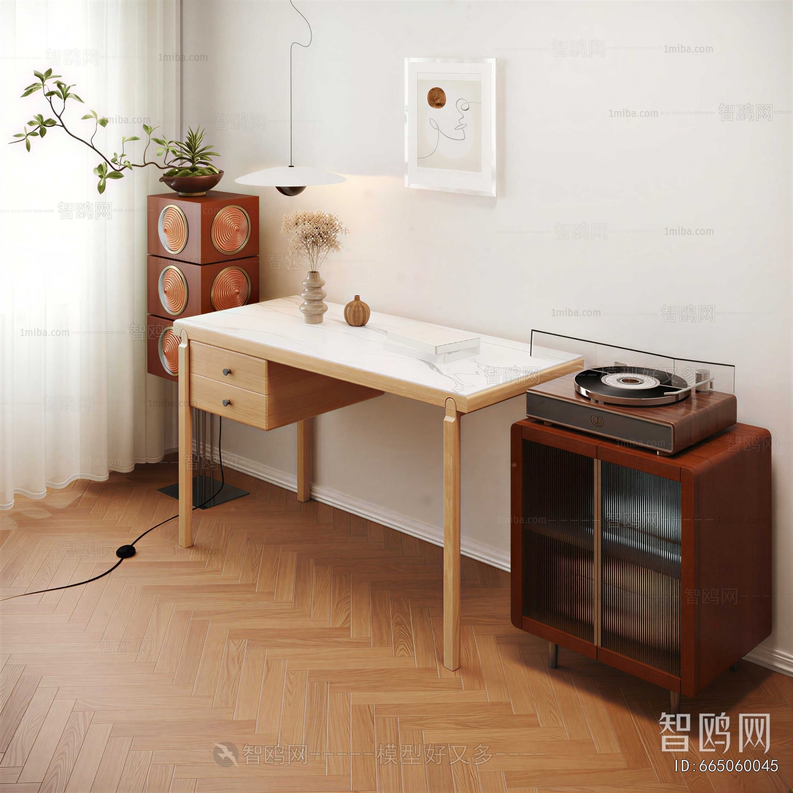 Modern Computer Desk And Chair