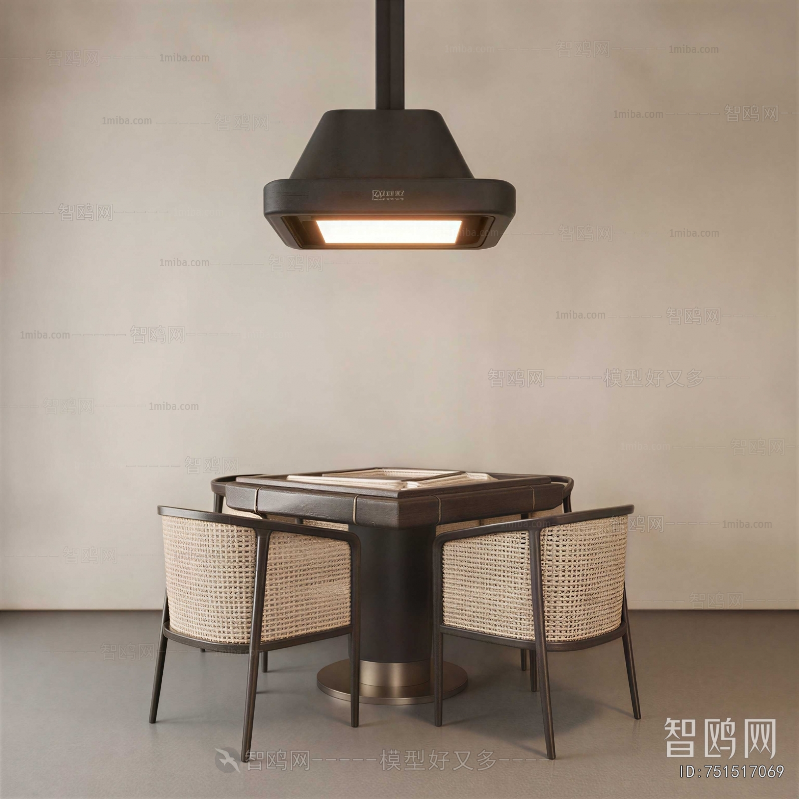 Modern Mahjong Tables And Chairs