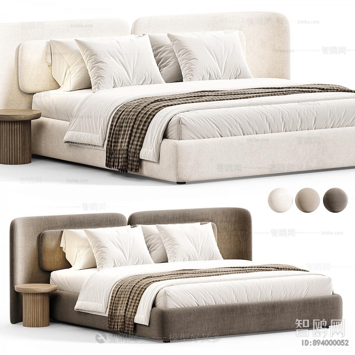 Modern Double Bed