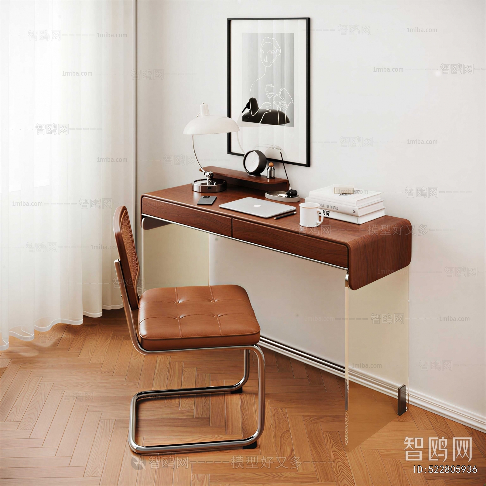 Modern Computer Desk And Chair