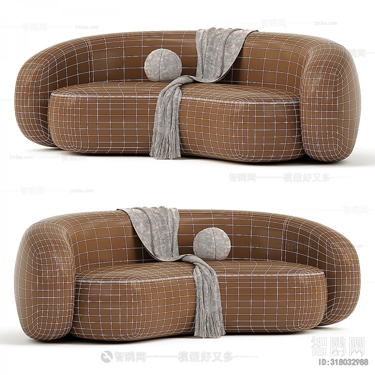 Modern Curved Sofa