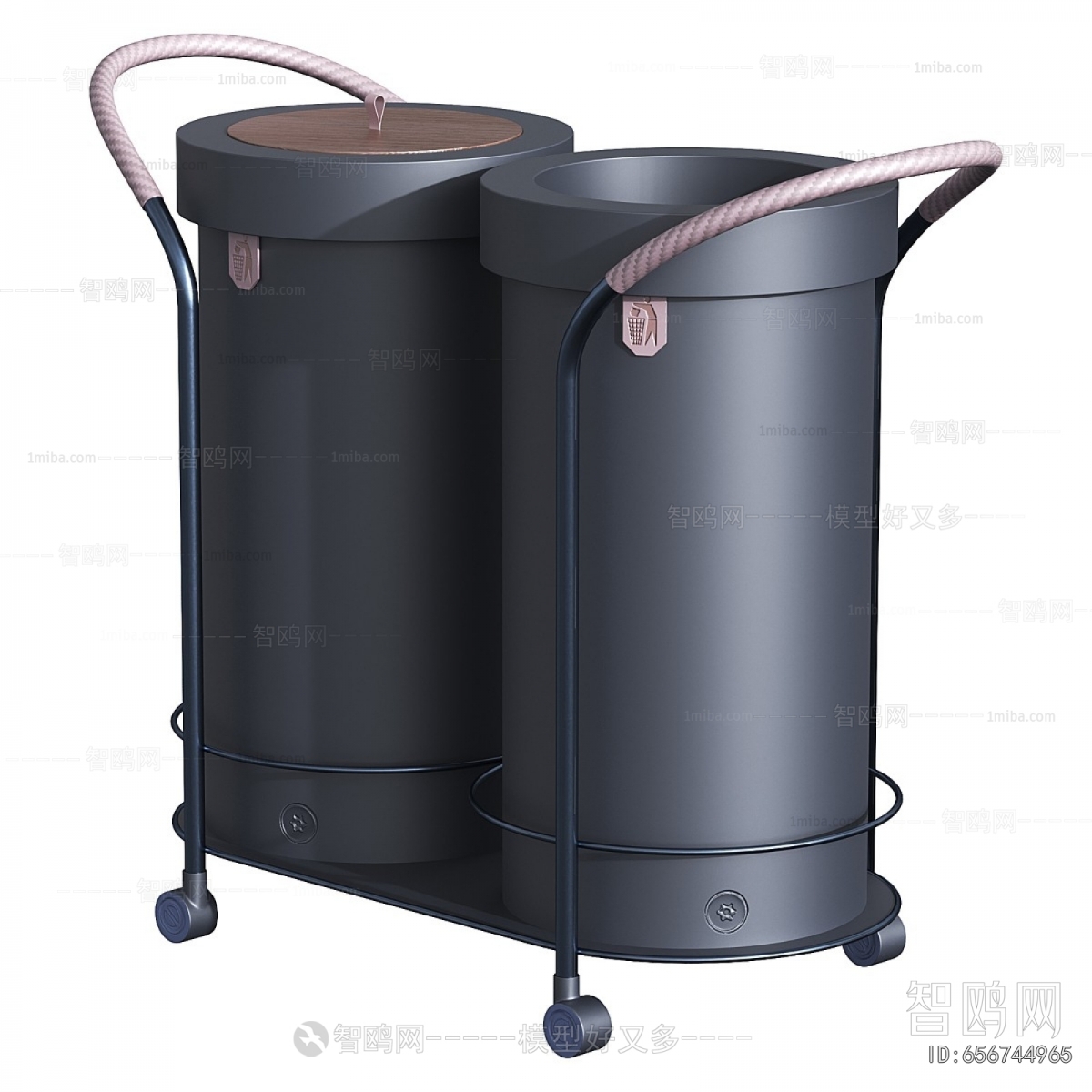 Modern Trash Can