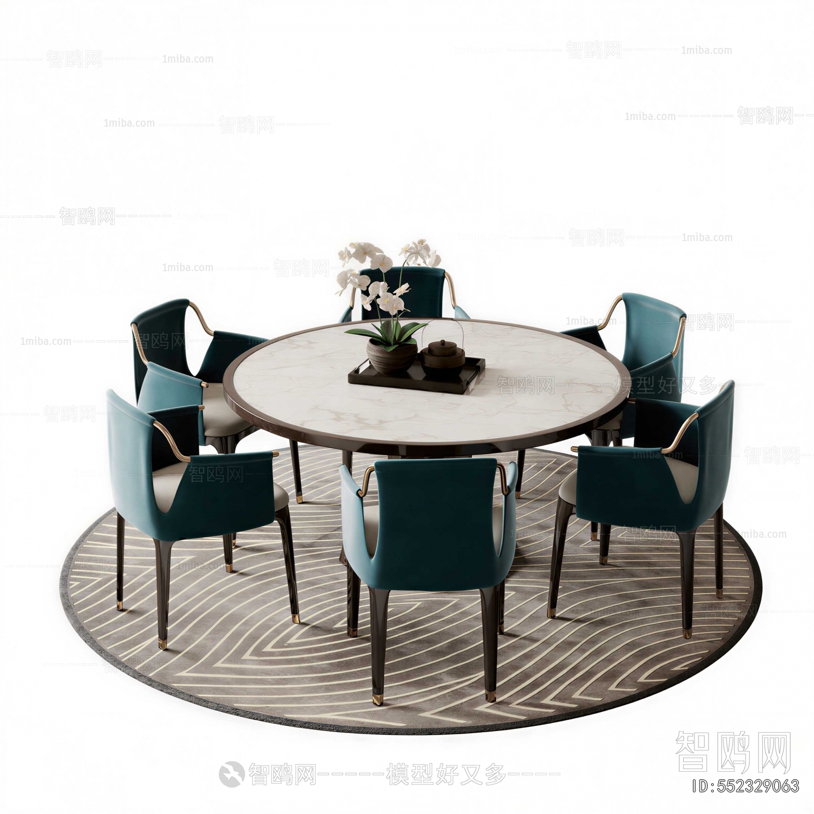New Chinese Style Dining Table And Chairs