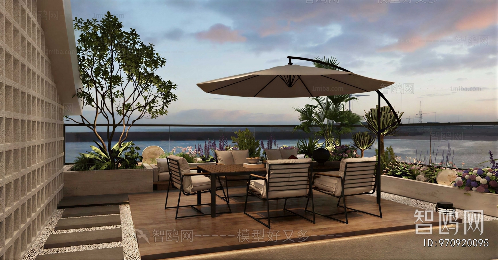 Modern Terrace