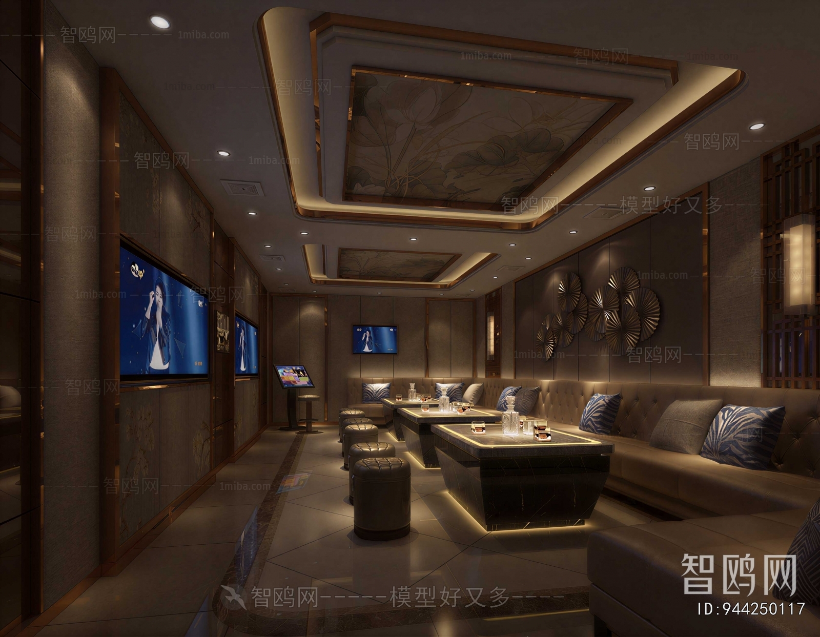New Chinese Style KTV Box
