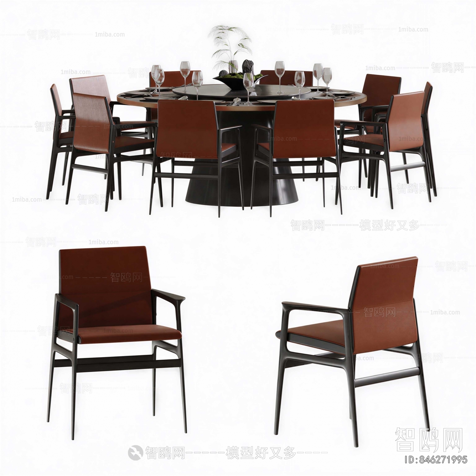 New Chinese Style Dining Table And Chairs