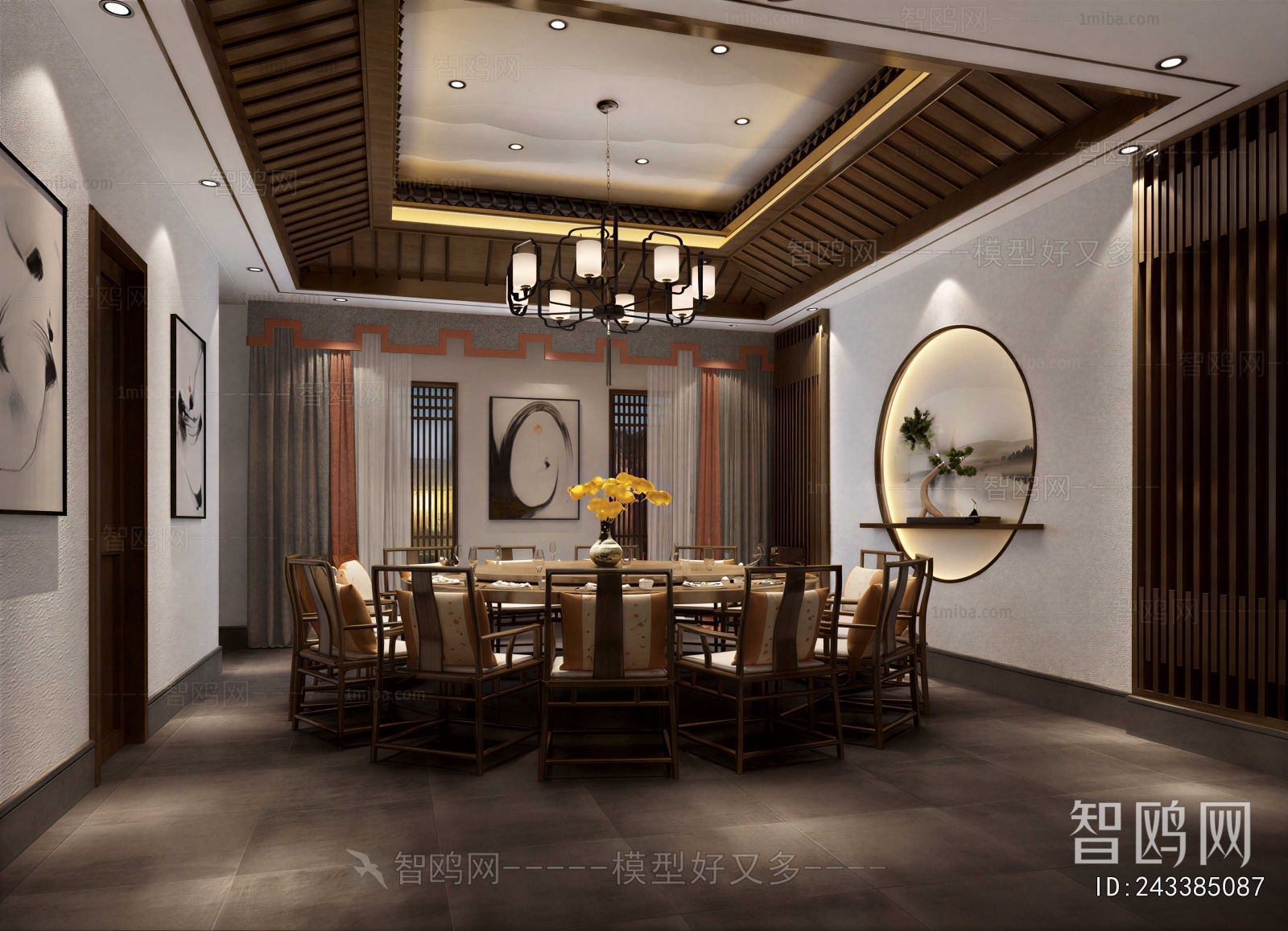 New Chinese Style Restaurant Box