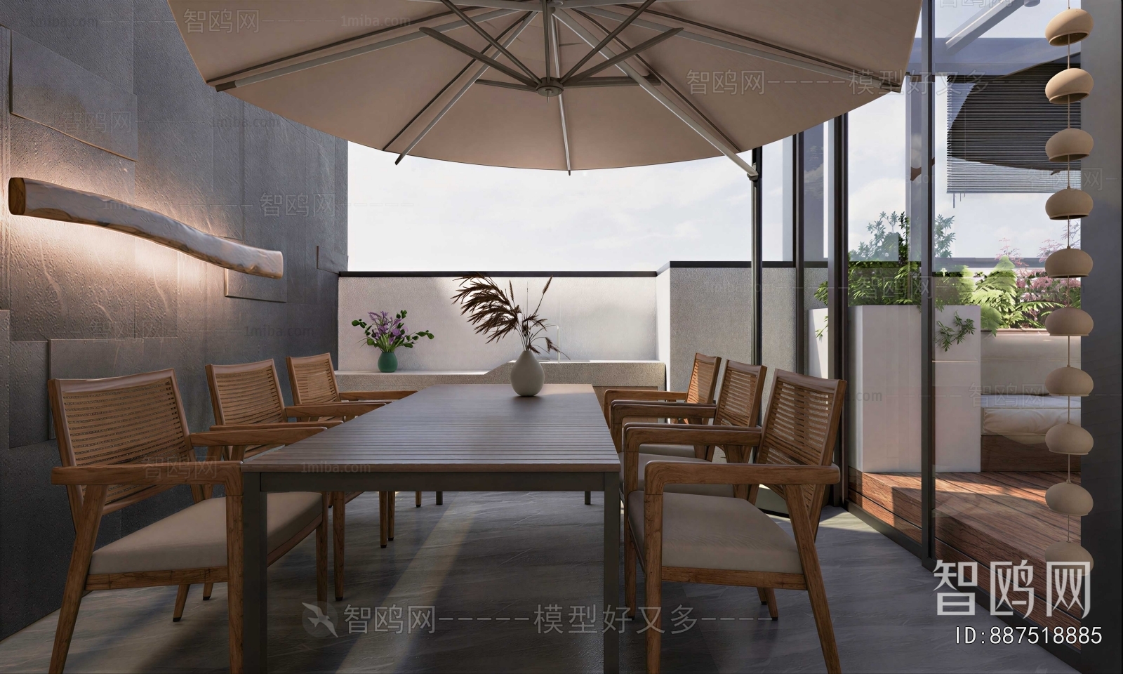 Modern Leisure Balcony