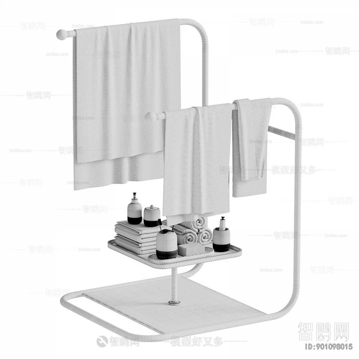 Modern Bathroom Rack