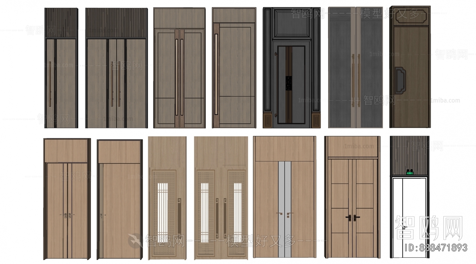 Modern Entrance Door