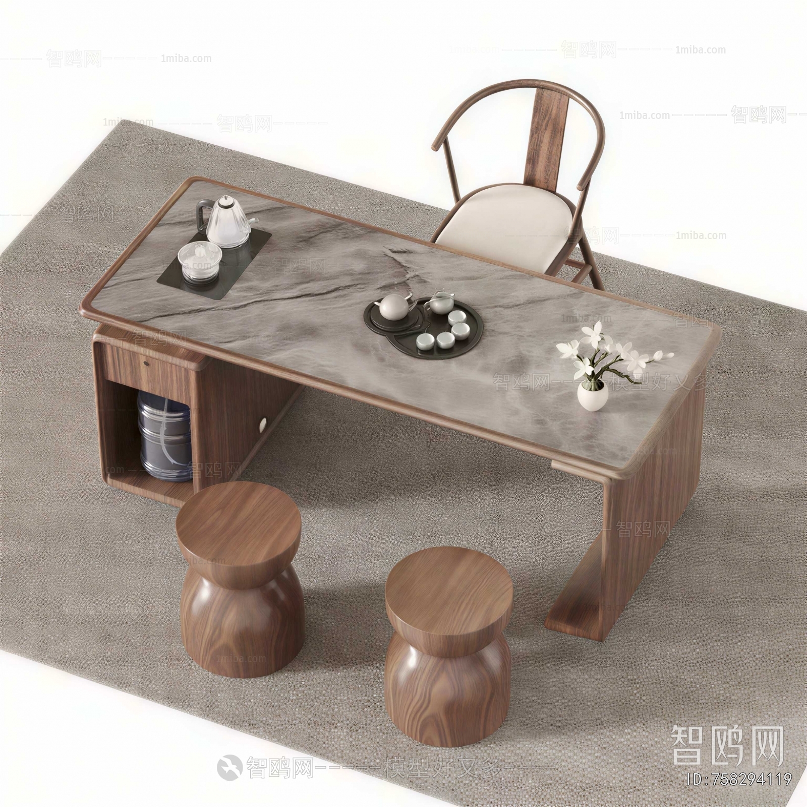 New Chinese Style Tea Tables And Chairs