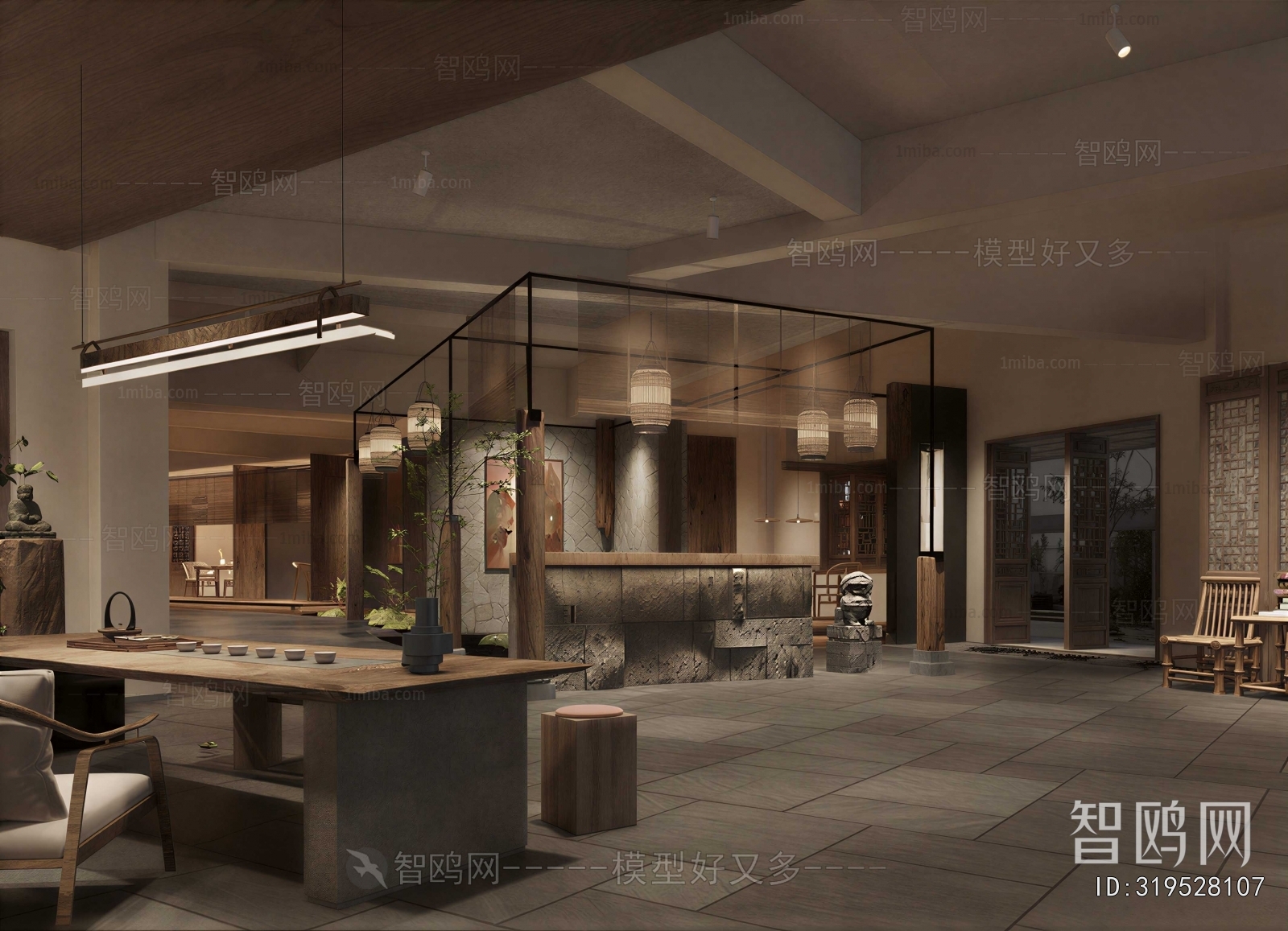 New Chinese Style Tea House