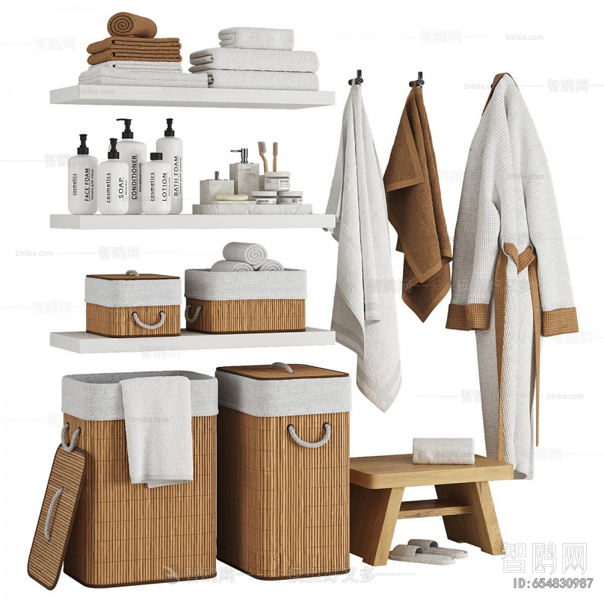 Modern Bathroom Set