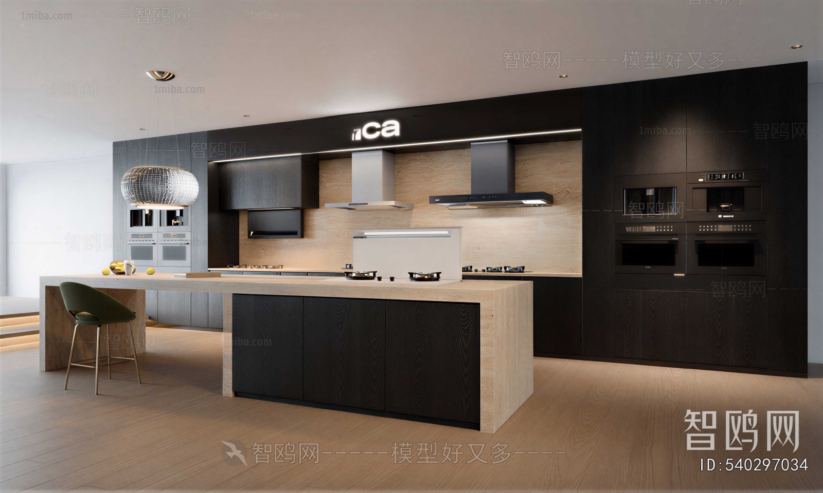 Modern The Kitchen
