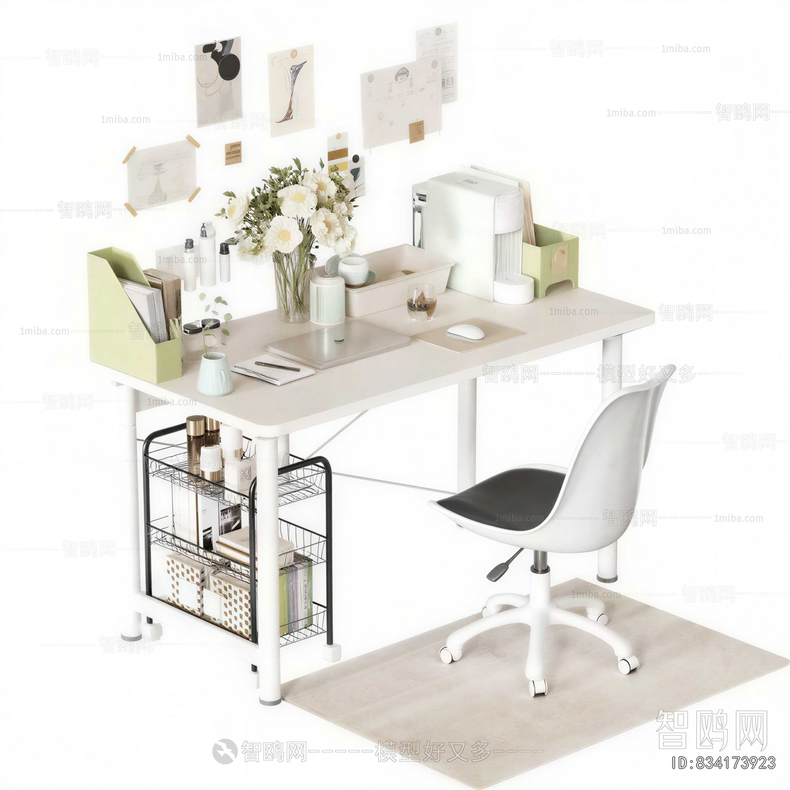 Modern Computer Desk And Chair