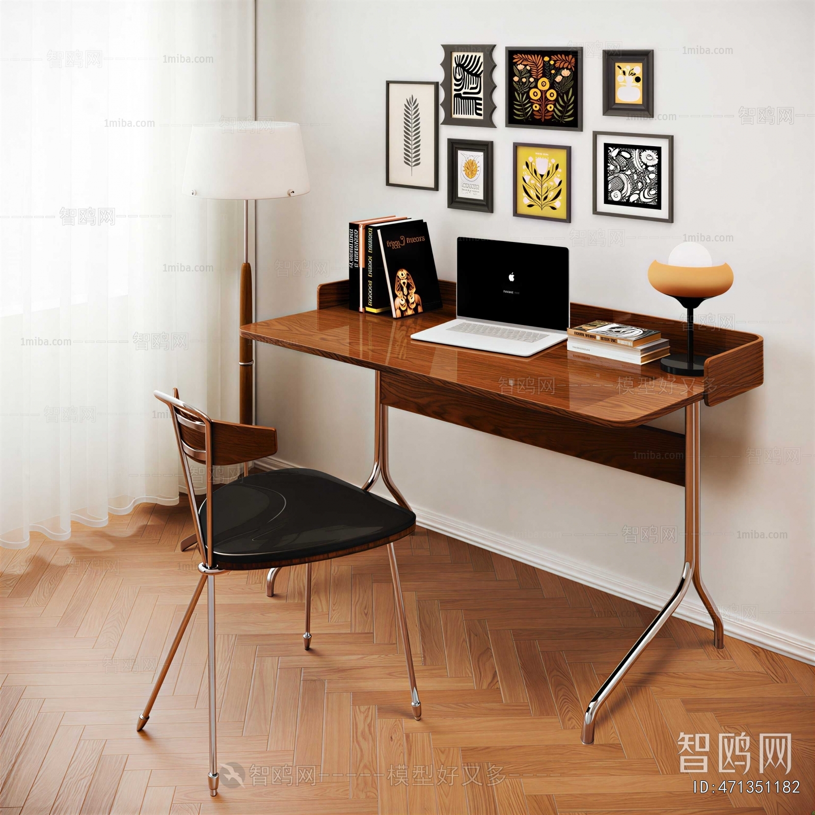 Modern Computer Desk And Chair