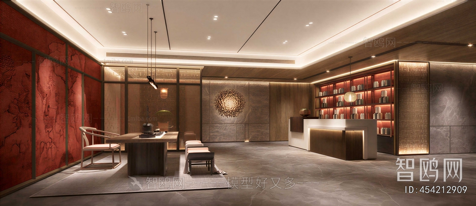 New Chinese Style Club Space