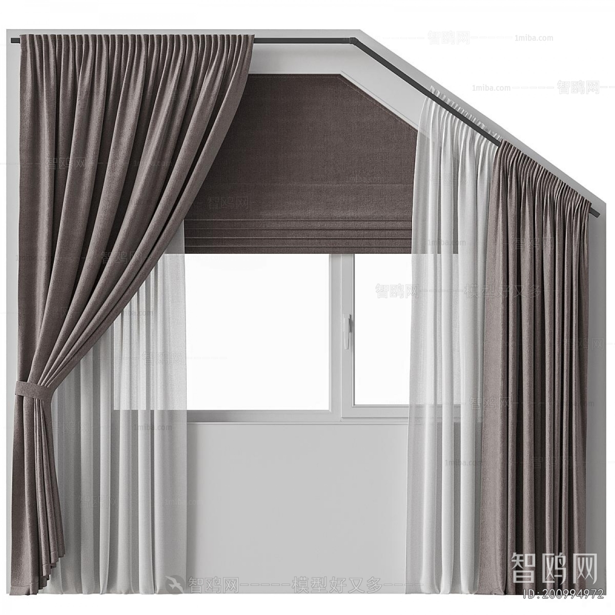 Modern The Curtain