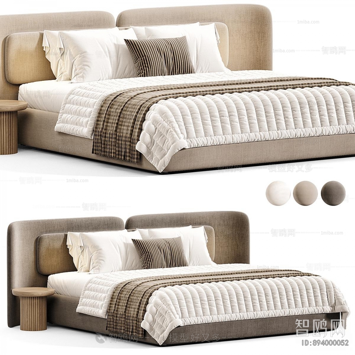 Modern Double Bed