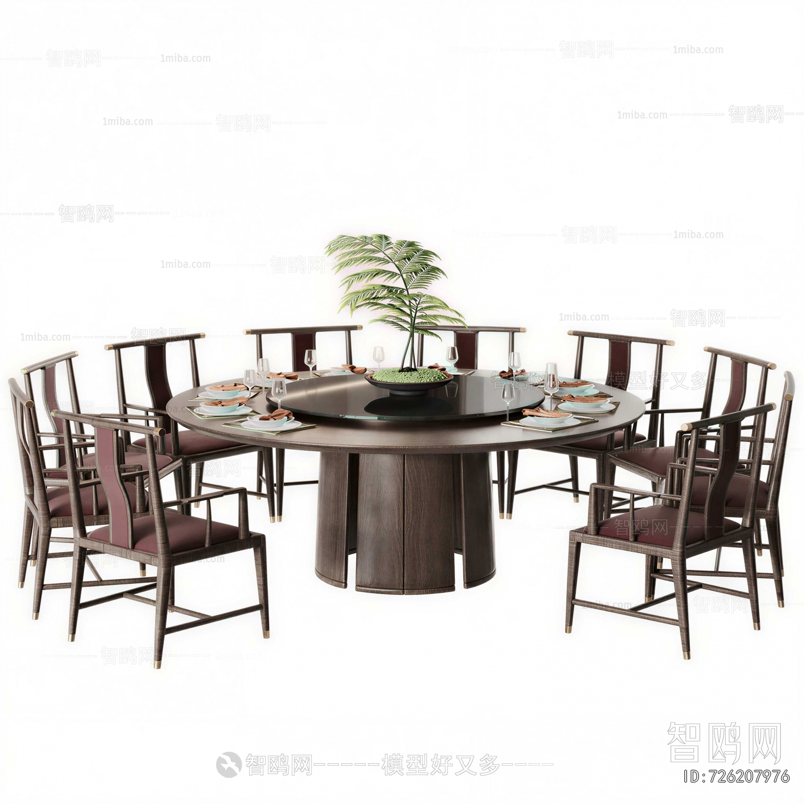 New Chinese Style Dining Table And Chairs