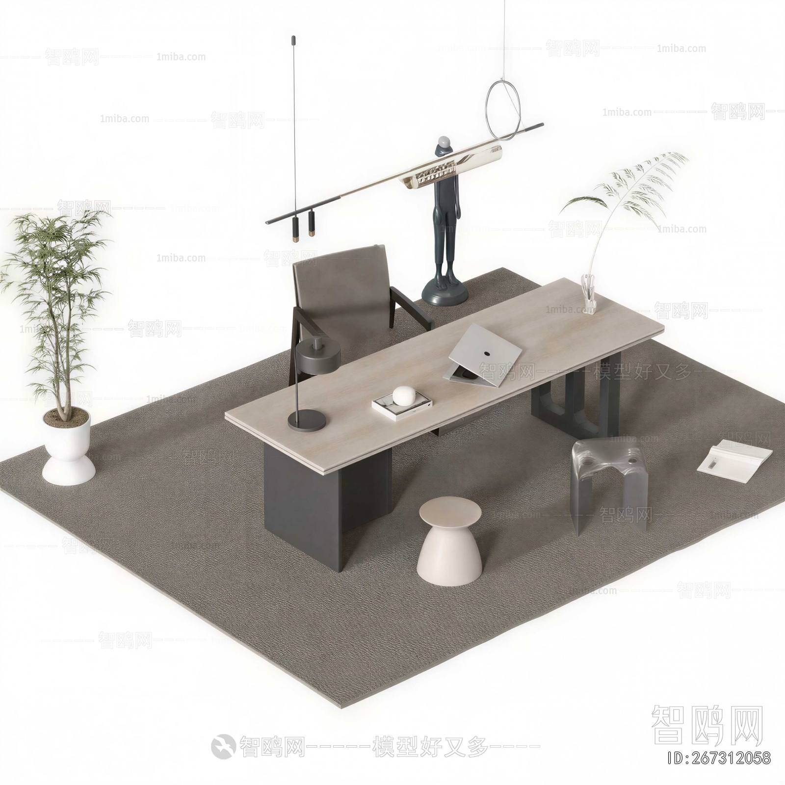 Modern Computer Desk And Chair