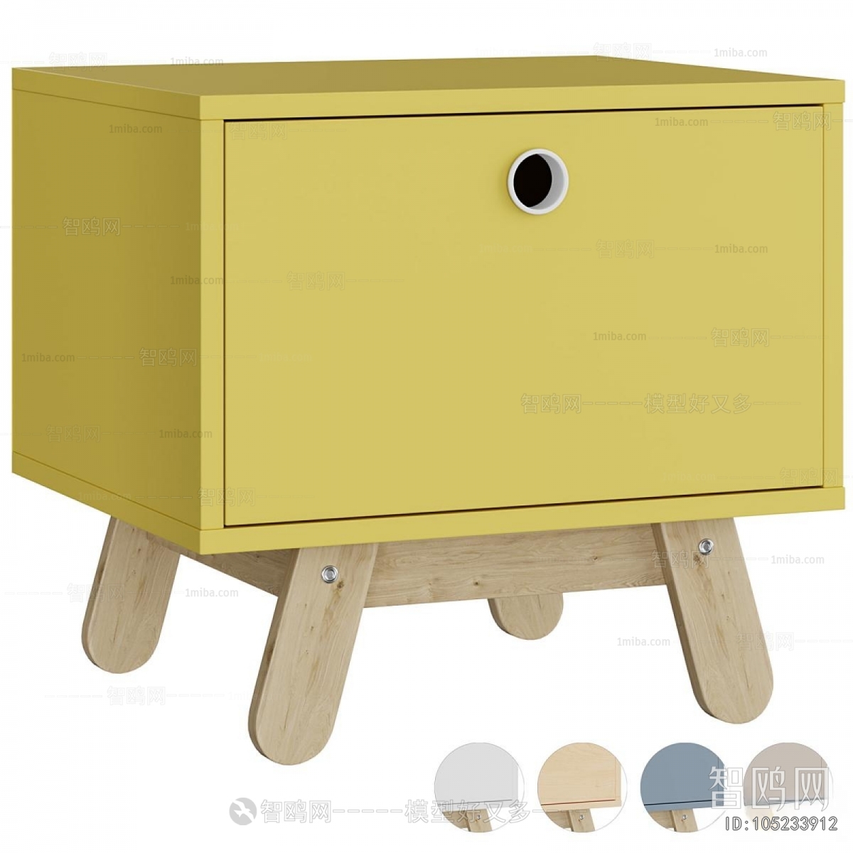 Modern Bedside Cupboard