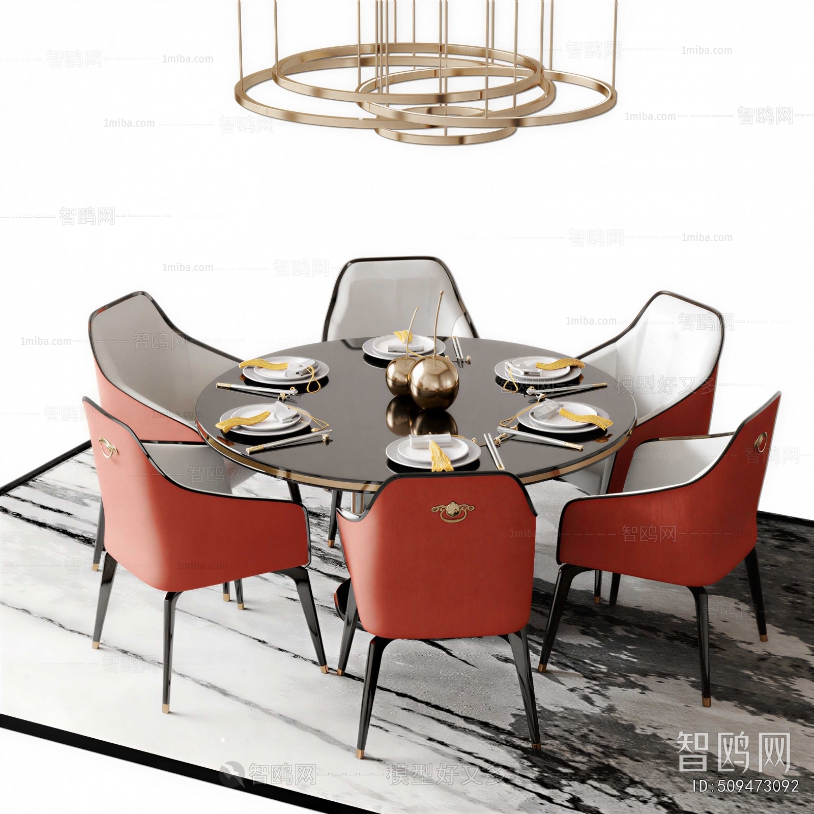 New Chinese Style Dining Table And Chairs