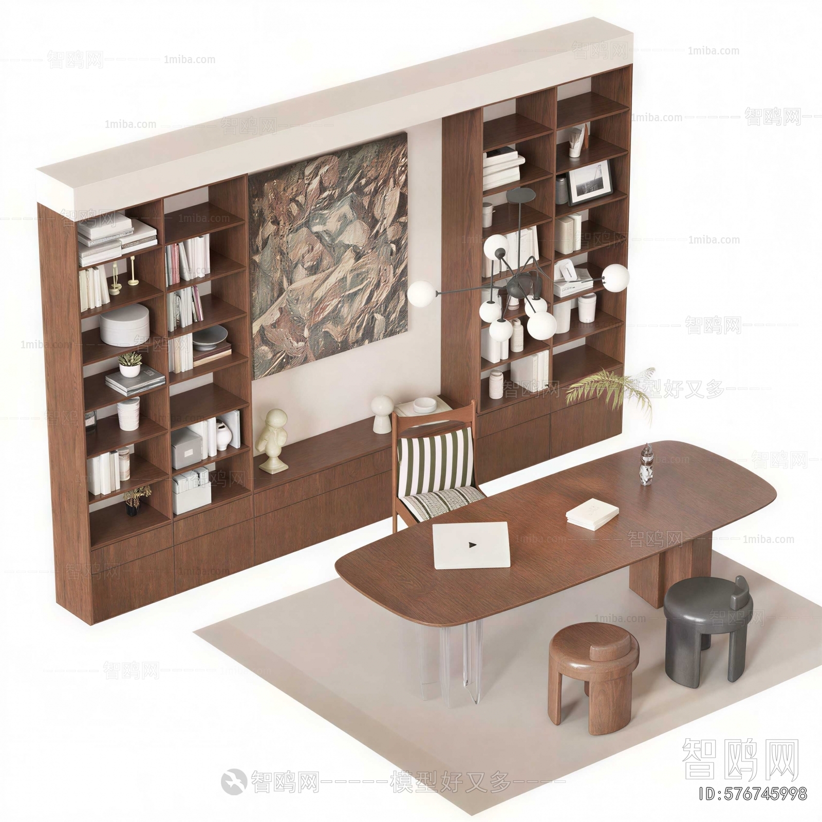 Modern Computer Desk And Chair