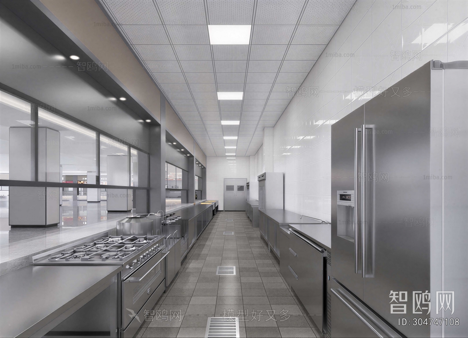 Modern Central Kitchen