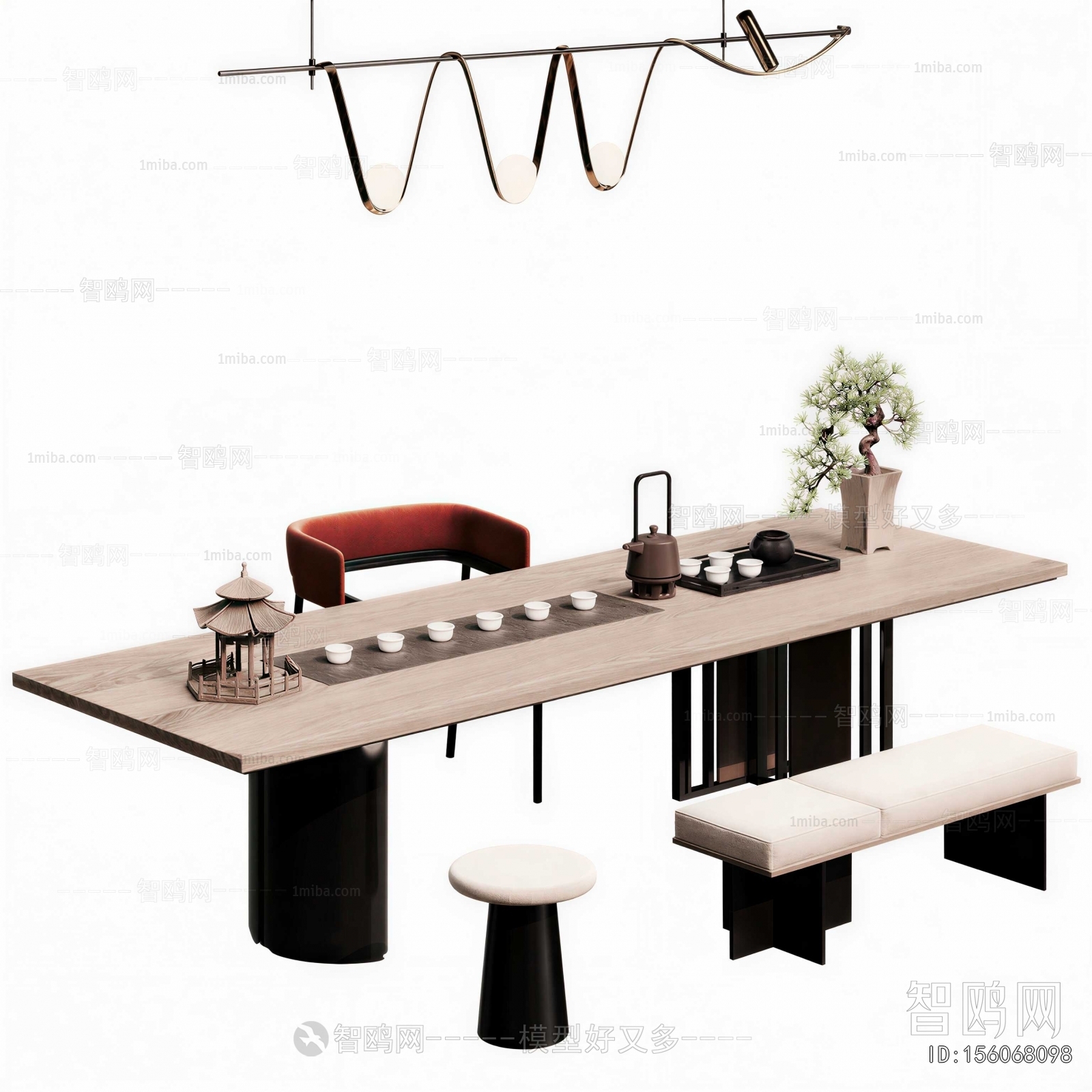 New Chinese Style Tea Tables And Chairs