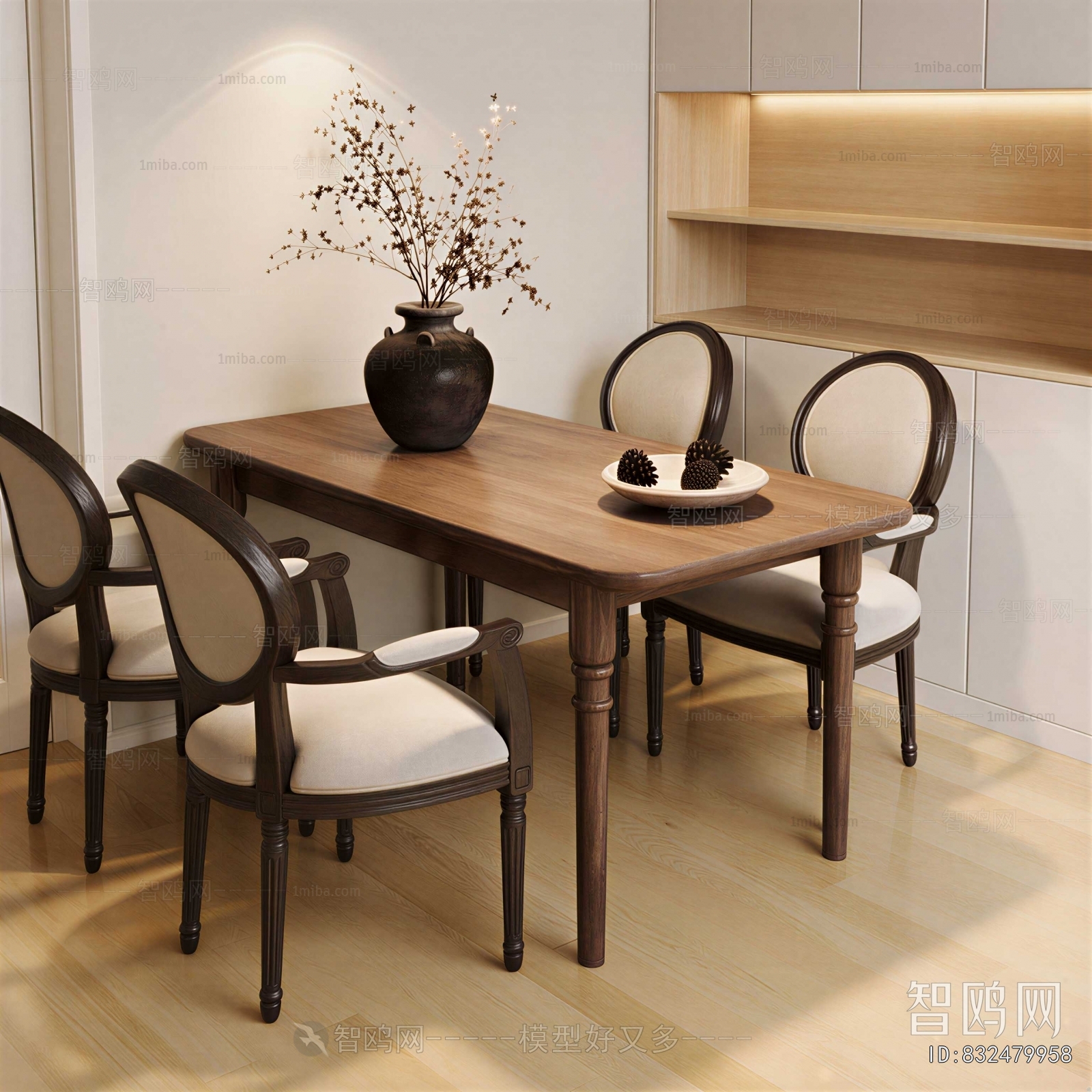 American Style Dining Table And Chairs