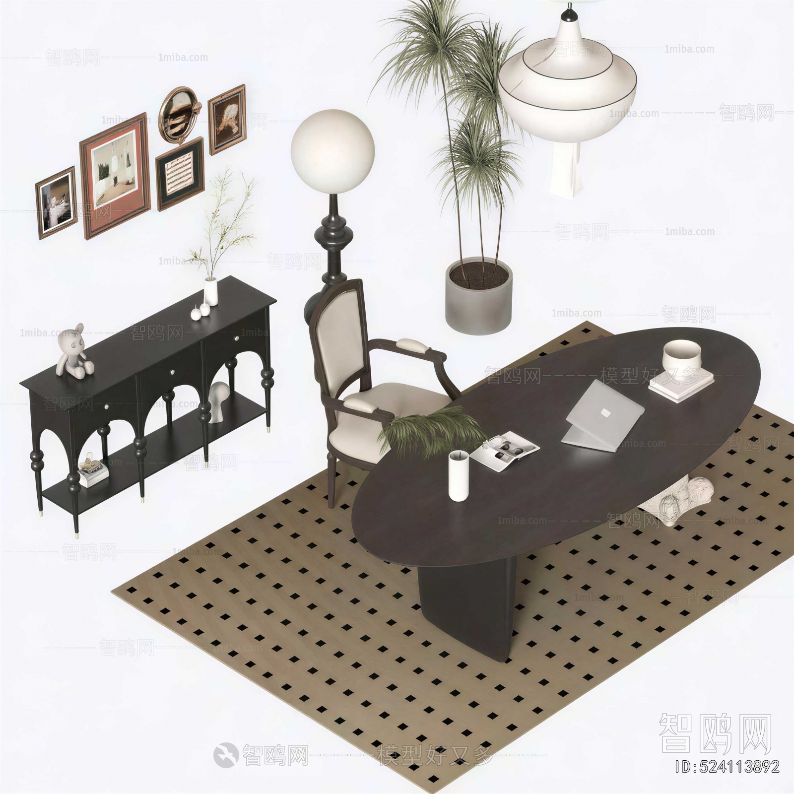 Modern Computer Desk And Chair