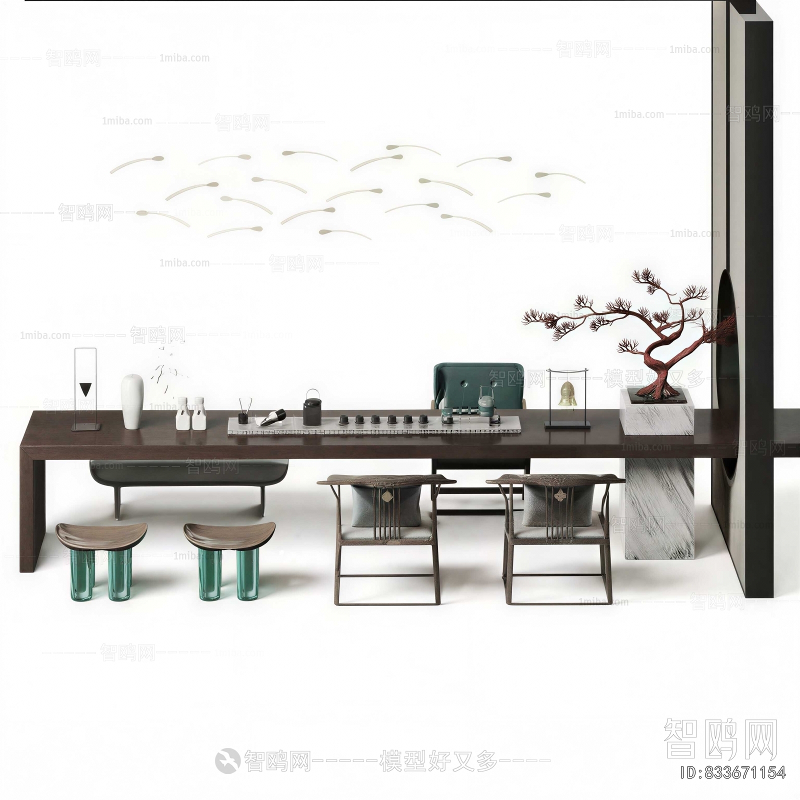 New Chinese Style Tea Tables And Chairs