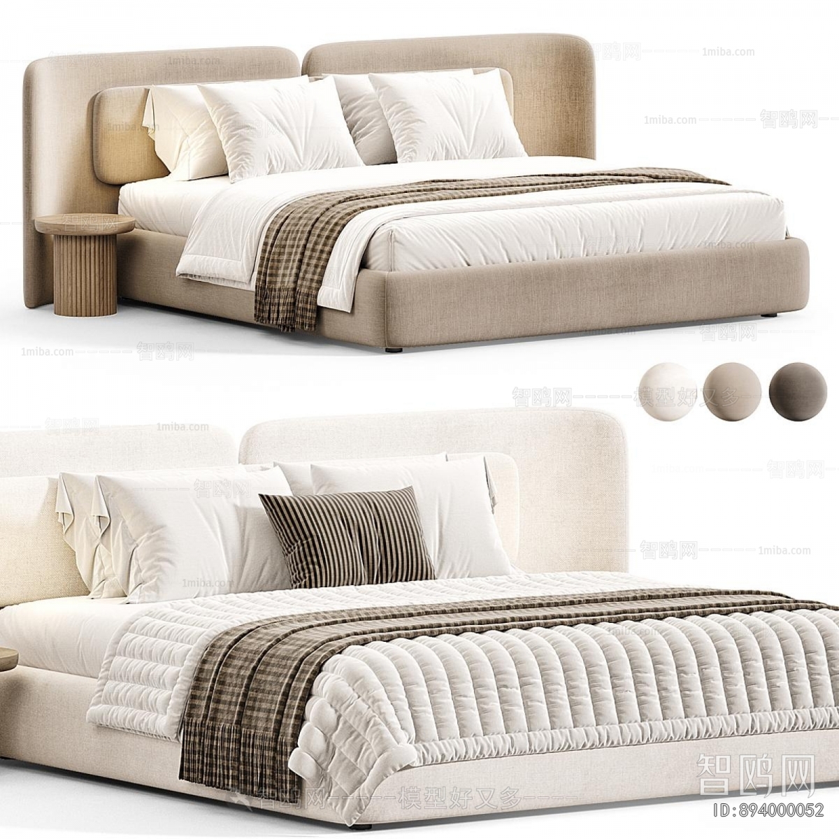Modern Double Bed
