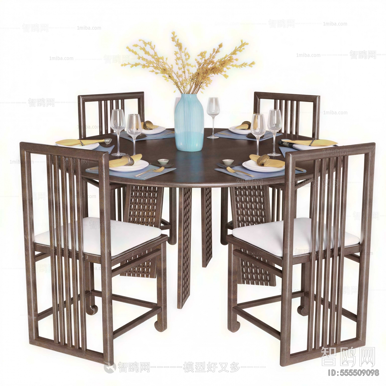 New Chinese Style Dining Table And Chairs
