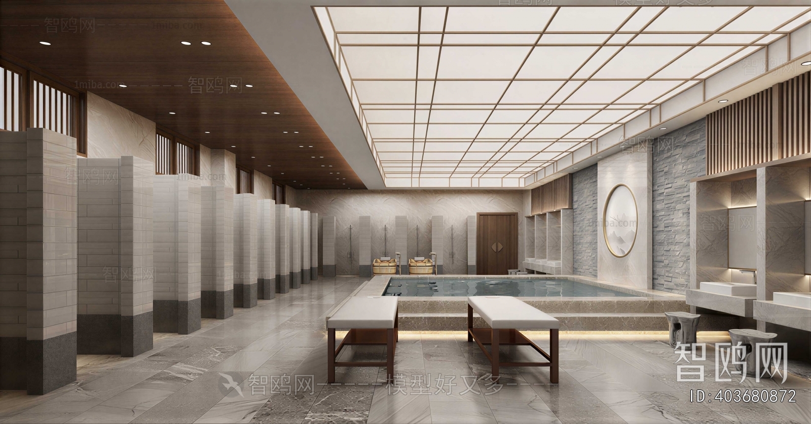 New Chinese Style Bath Center